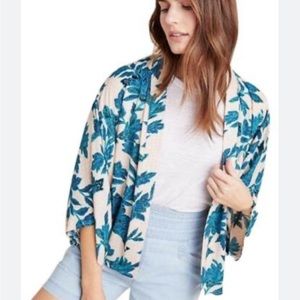 Andersen and Lauth Mason graphic coral kimono